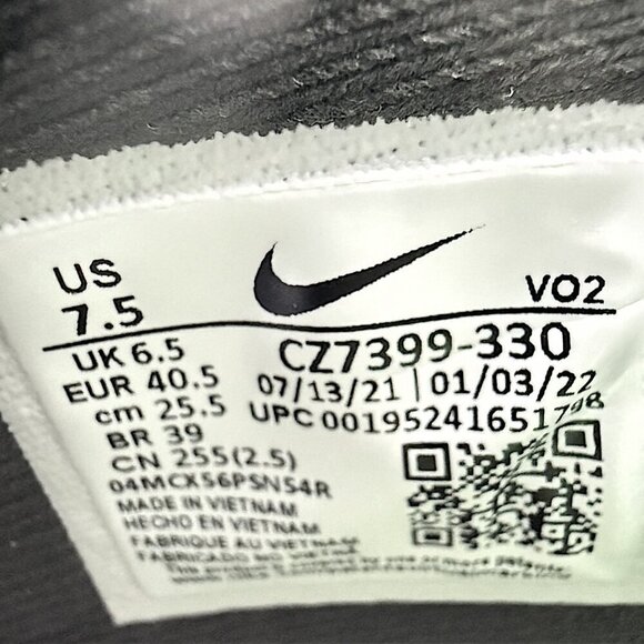 Nike Men's React SFB Carbon Low Elite Outdoor Shoes Cargo Khaki Green Size 7.5 - Picture 6 of 13